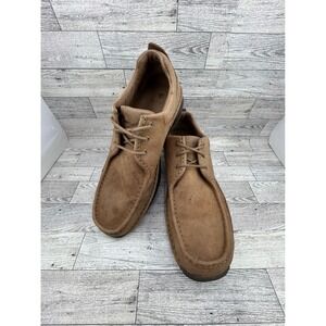 Red Wings Suede Leather Casual Shoes Comfort‎ Moc Toe Lace Up Mens Size 13D